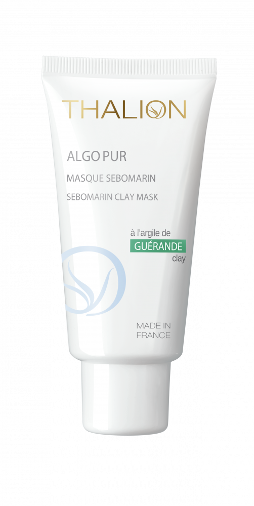 Маска для лица очищающая Sebomarin с грязью Геранды